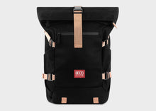 Nomad Hemp Rolltop Backpack in Black