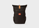 Everyday Hemp Rolltop Backpack in Black - Vegan America