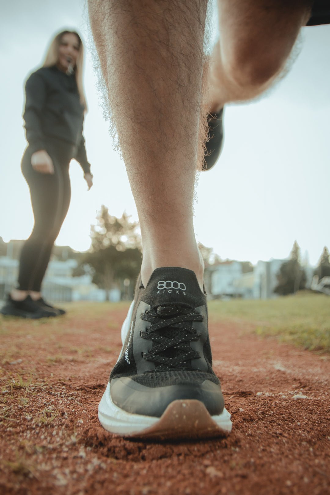 Runners for Women in Black and White - Vegan America