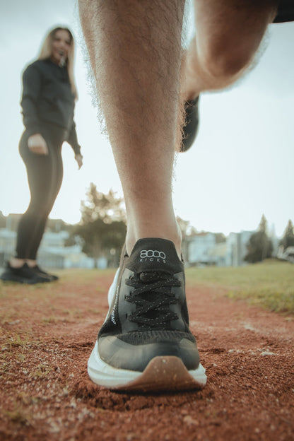 Runners for Women in Black and White - Vegan America
