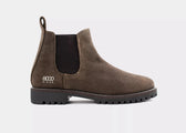 The Crossover Hemp Chelsea for Men in Dark Brown - Vegan America