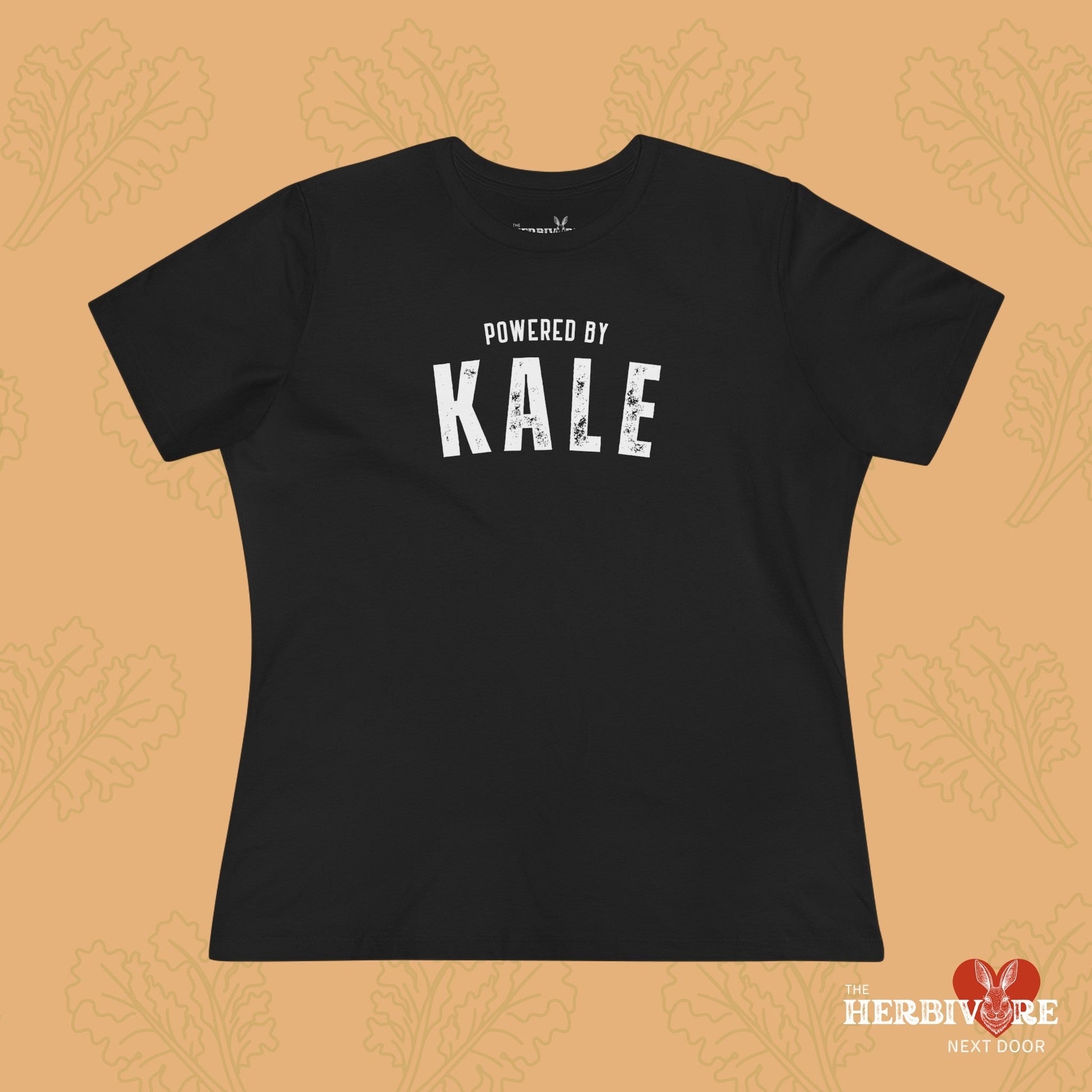 Powered by Kale Women's Style T-Shirt - Vegan America