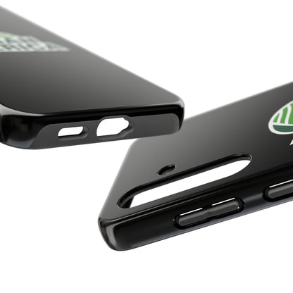 Vegan America Tough Phone Case — Green Leaf Vegan Pride Protective Cover - Vegan America