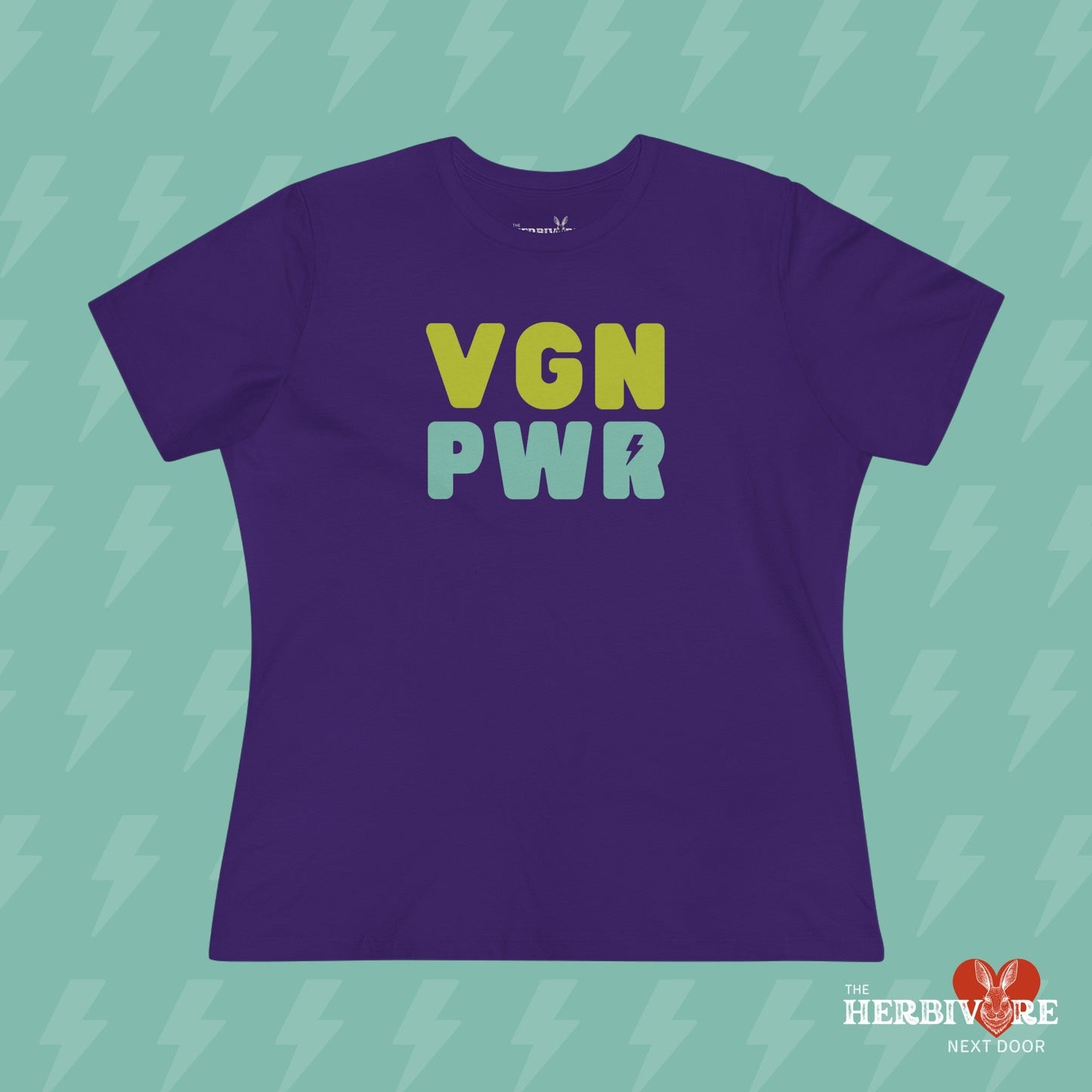 Vegan Power - Women's Style B&C 6400 - Vegan America
