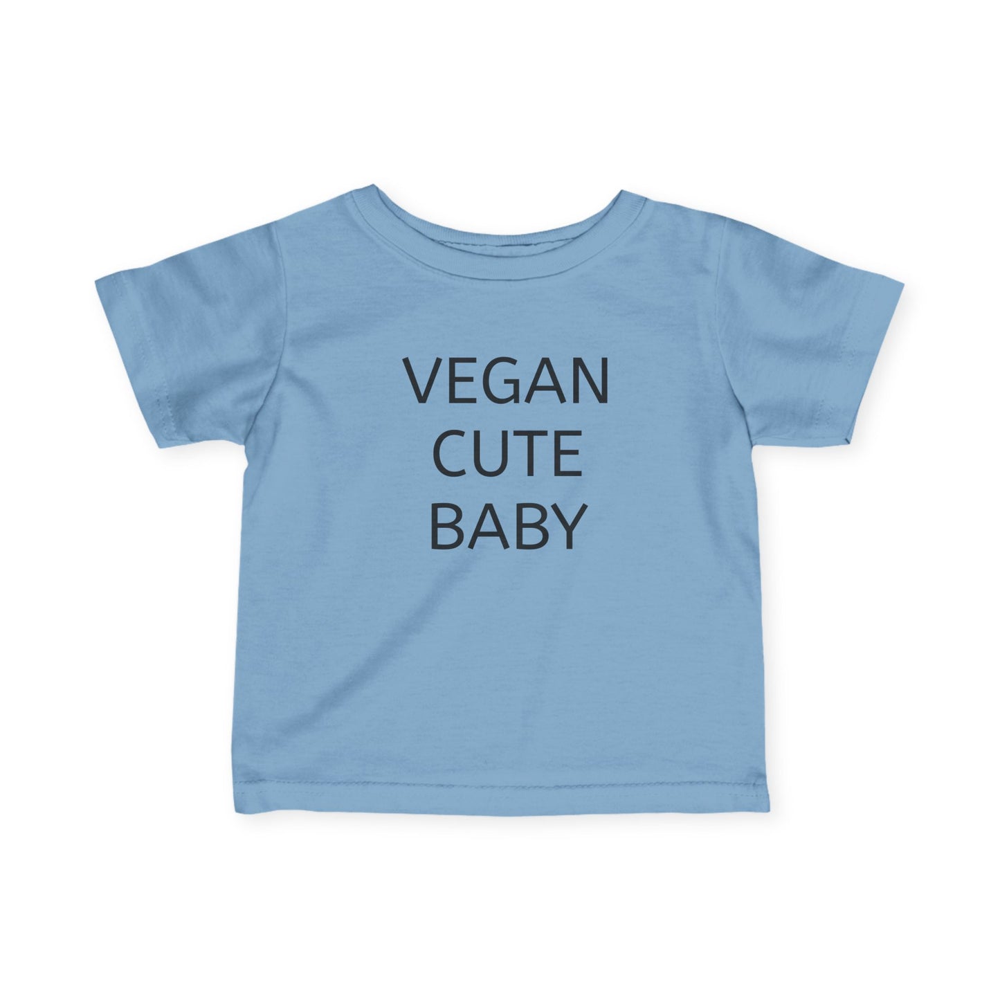 Vegan Baby Tee, Cute Infant T-Shirt, Organic Cotton Toddler Shirt, Eco - Friendly Baby Gift, Baby Shower Present - Vegan America