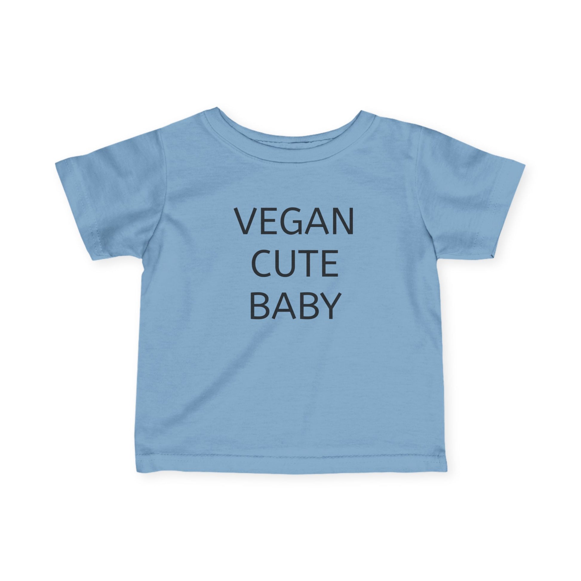 Vegan Baby Tee, Cute Infant T-Shirt, Organic Cotton Toddler Shirt, Eco - Friendly Baby Gift, Baby Shower Present - Vegan America