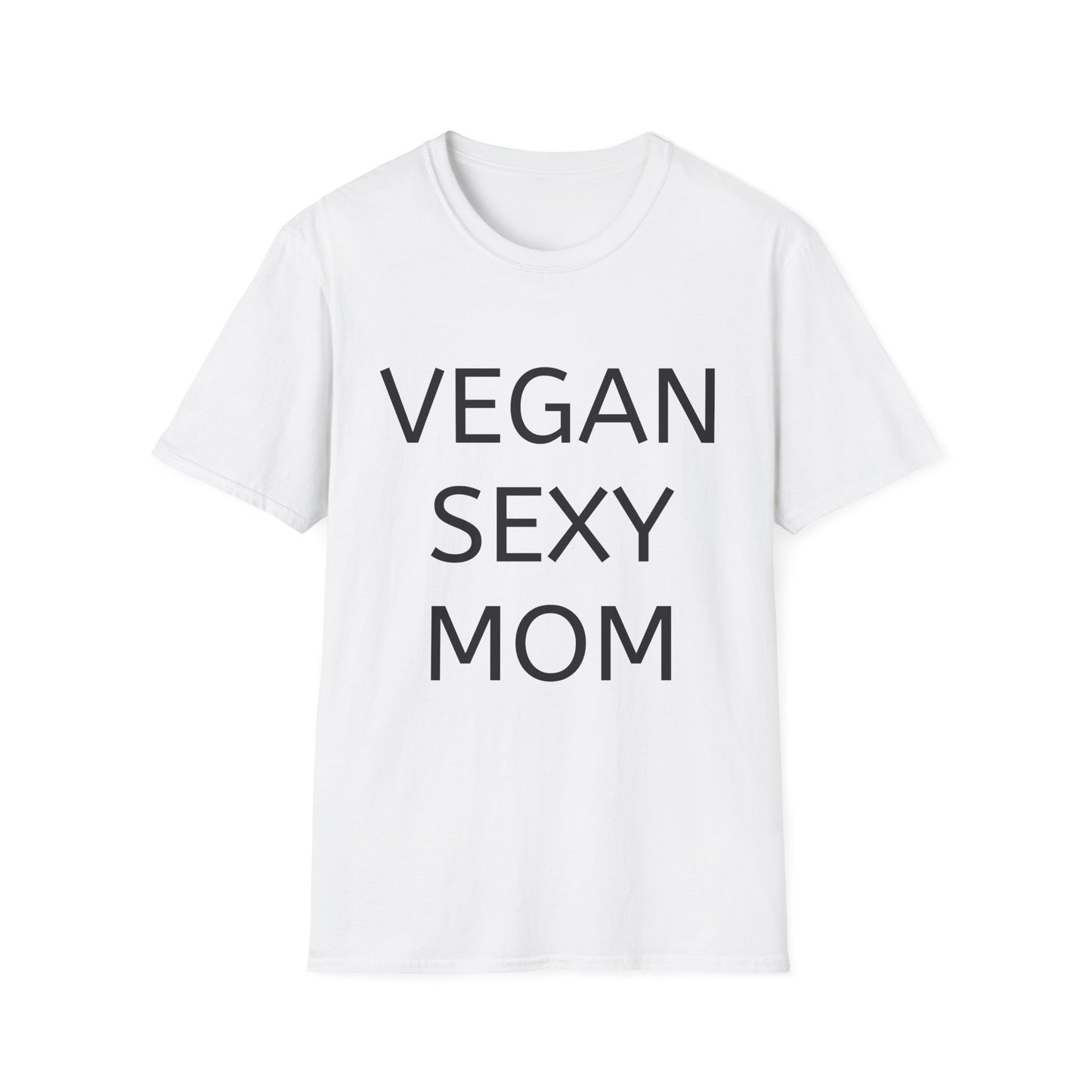 Vegan Sexy Mom T-Shirt | Casual Wear, Gift for Moms, Eco - Friendly Fashion, Funny Tee, Plant - Based Lifestyle - Vegan America