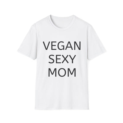 Vegan Sexy Mom T-Shirt | Casual Wear, Gift for Moms, Eco - Friendly Fashion, Funny Tee, Plant - Based Lifestyle - Vegan America