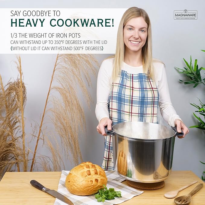 Stock Pot with Lid 18 Quarts - Vegan America