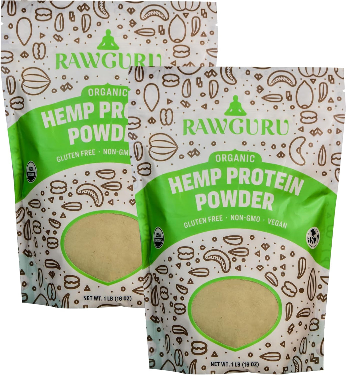 Hemp Protein Powder - 16oz - Vegan America