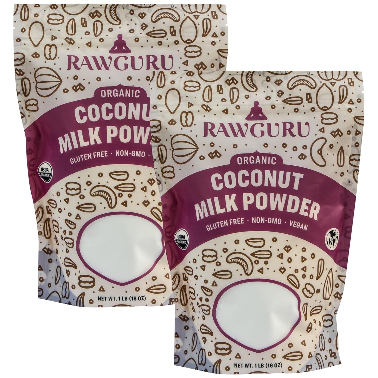 Organic Coconut Milk Powder - 16 oz - Vegan America