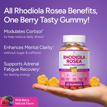 Sugar - Free Rhodiola Rosea Gummies - Vegan America