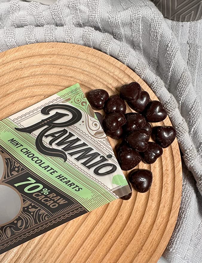 Raw Mint Chocolate Hearts - Vegan America