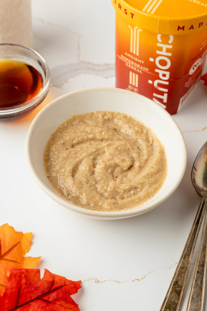 Comfort Set – Warm Supergrain Cereal Duo (Maple & Apple)