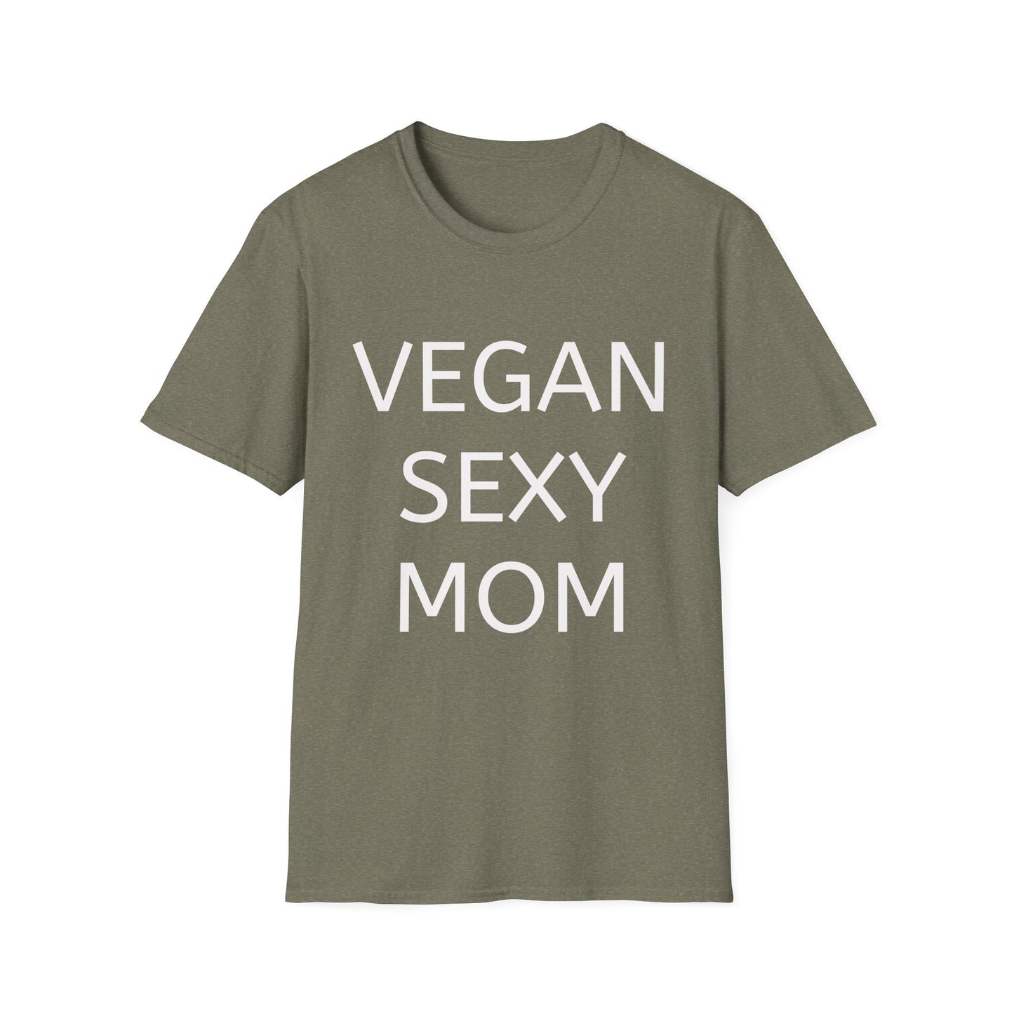 Vegan Sexy Mom T-Shirt | Casual Wear, Gift for Moms, Eco - Friendly Fashion, Funny Tee, Plant - Based Lifestyle - Vegan America