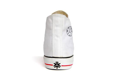 High Top Sneakers, White Stripe
