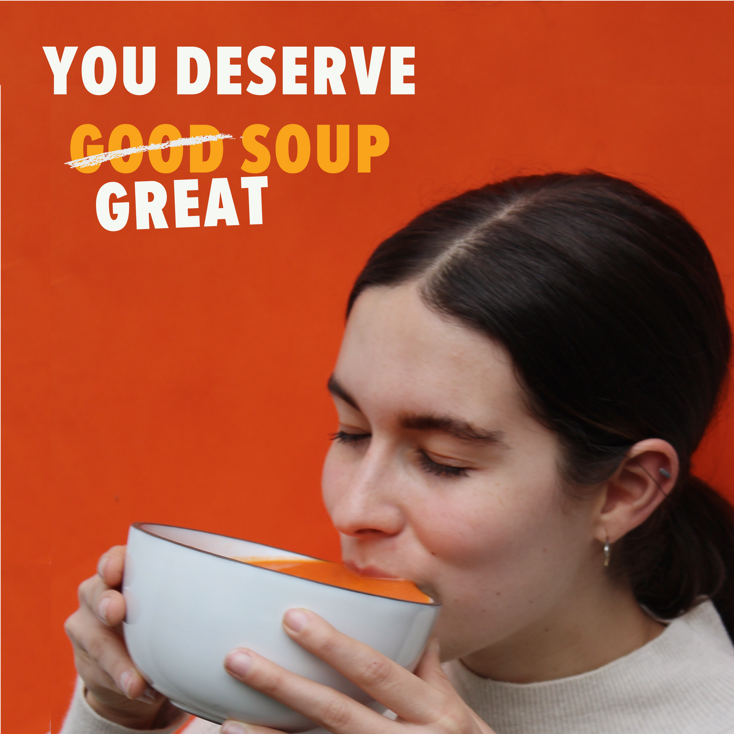 Roasted Tomato - Basil & Coconut Soup
