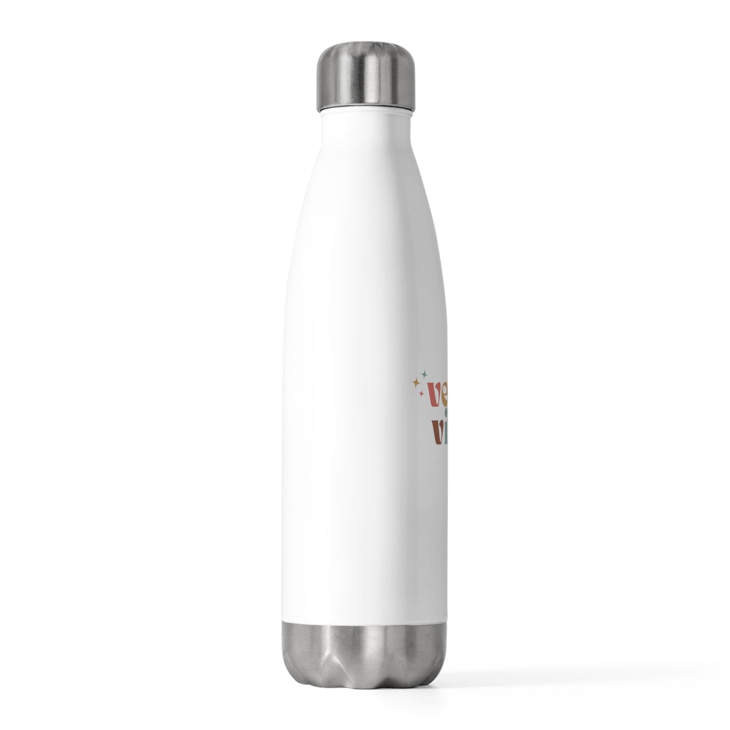 Vegan Vibes 20oz Insulated Water Bottle - Vegan America