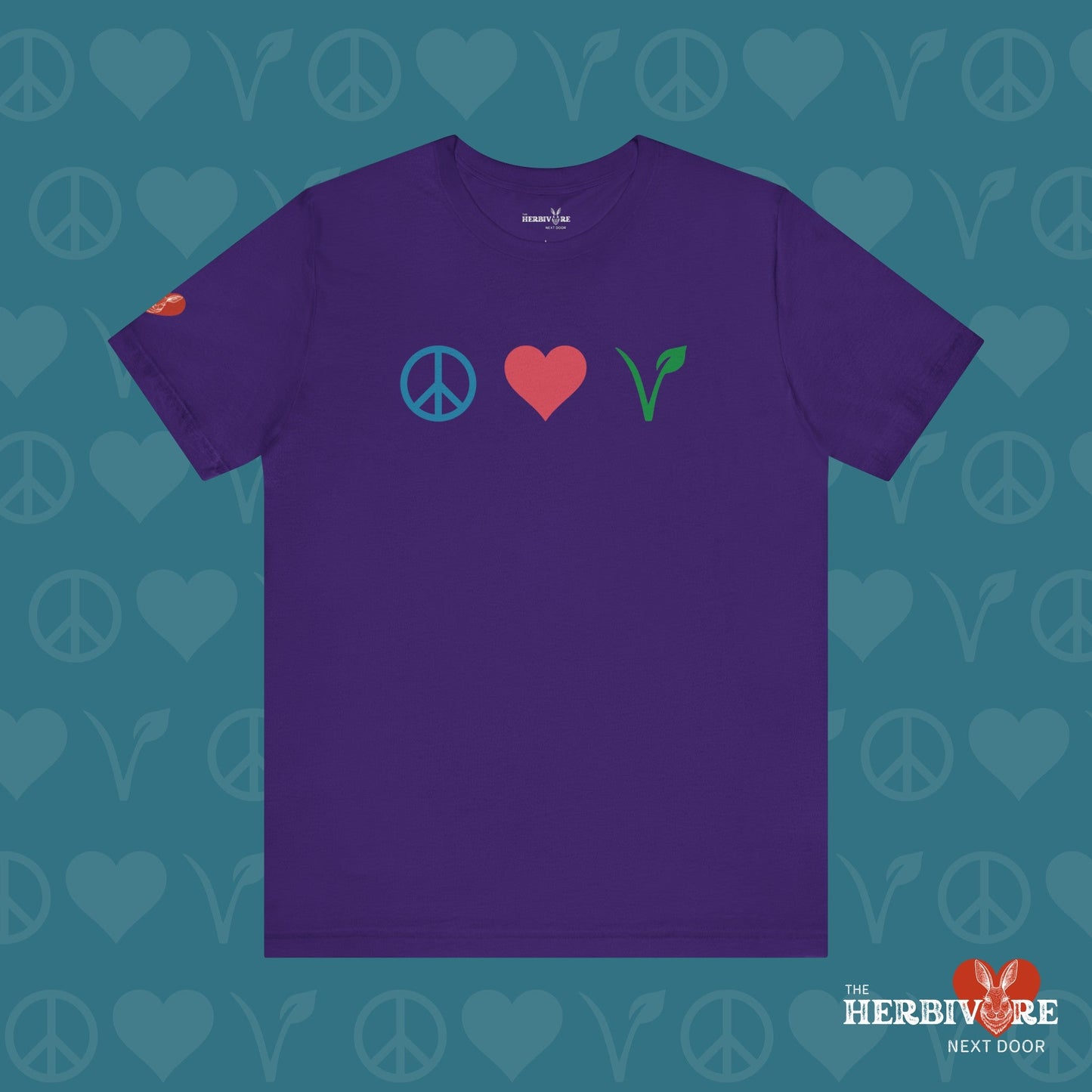 Peace Love Vegan - Unisex - Vegan America