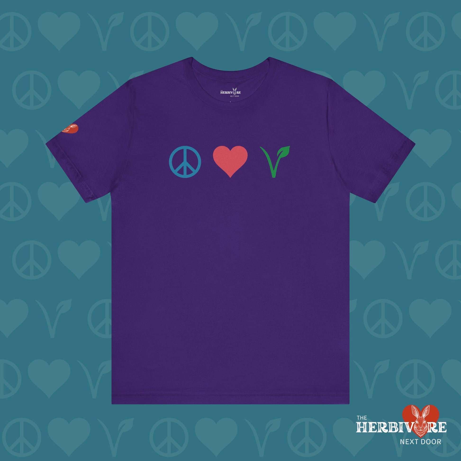 Peace Love Vegan - Unisex - Vegan America