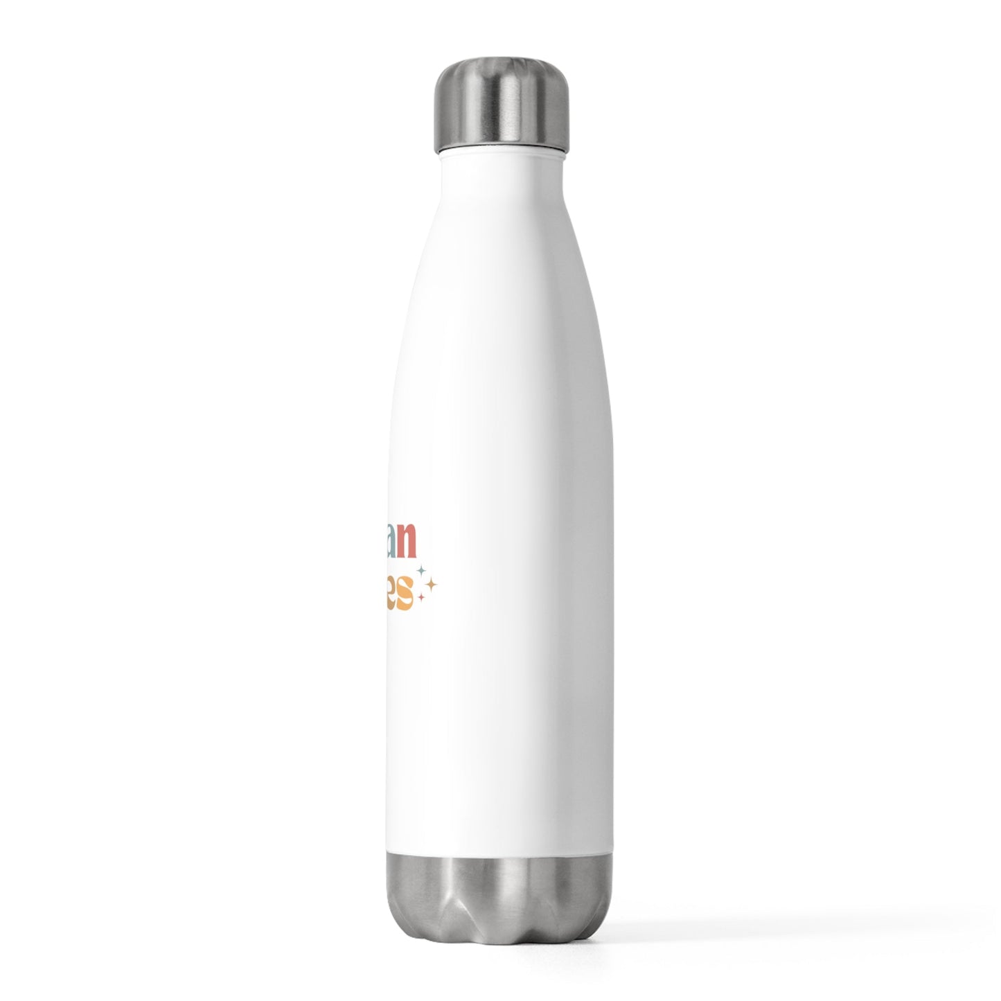 Vegan Vibes 20oz Insulated Water Bottle - Vegan America