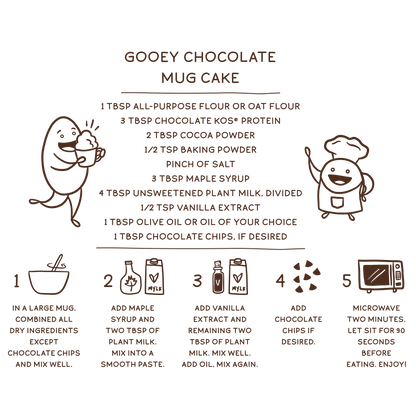 KOS Organic Plant Protein, Chocolate, 15 Servings