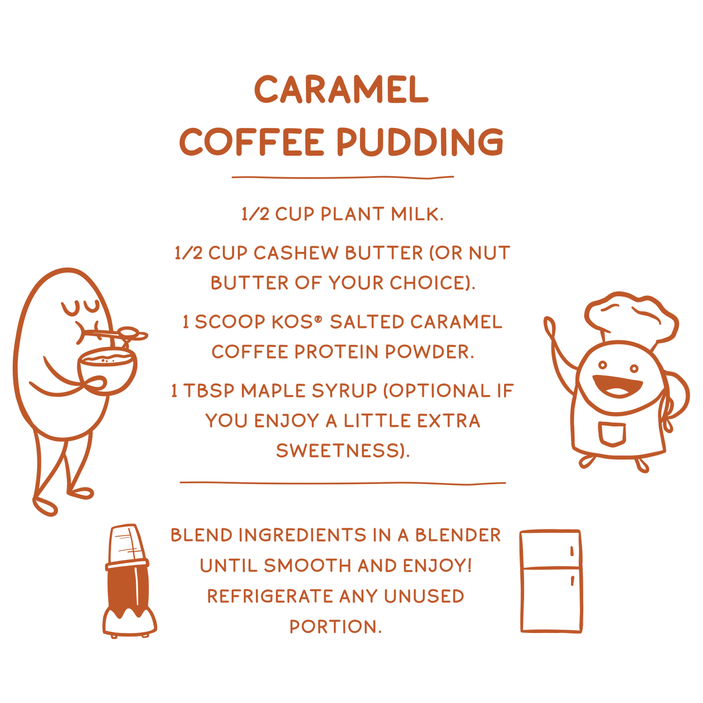 Organic Plant Protein, Salted Caramel Coffee, 28 Servings