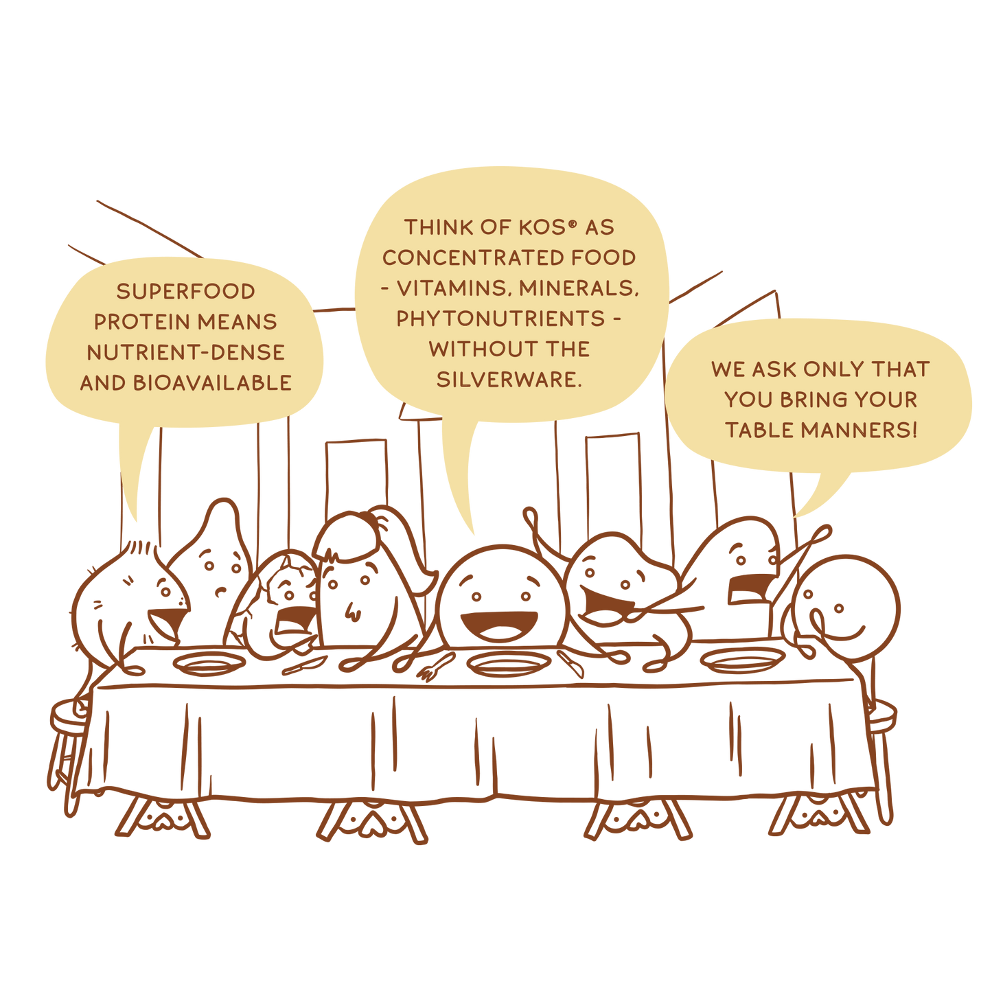 KOS Organic Plant Protein, Vanilla, 10 Servings