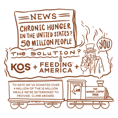 KOS Organic Plant Protein, Vanilla, 10 Servings