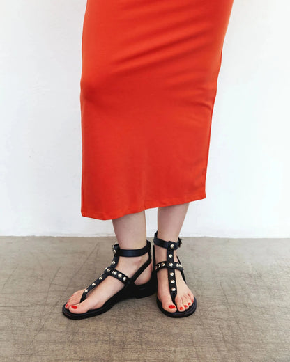 Nox Sandals gladiator sandals made of grape - based vegan leather - Vegan America