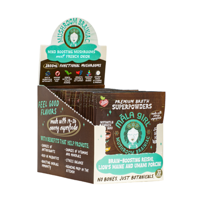 Mushroom Brainiac Superfood Broth Powder