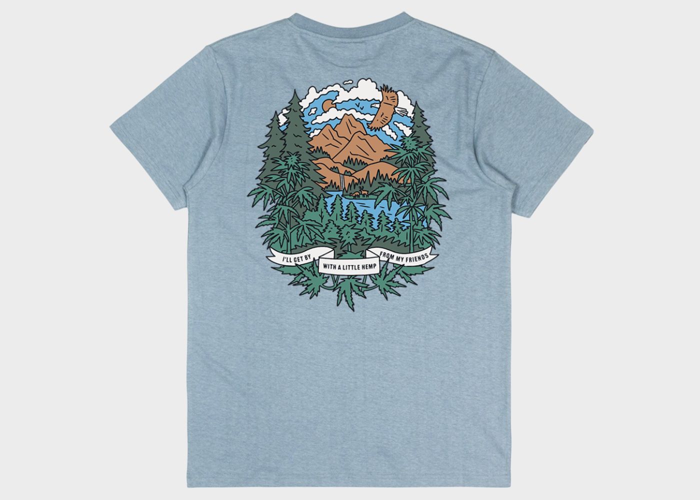 THTC x 8000Kicks Hemp T-shirt