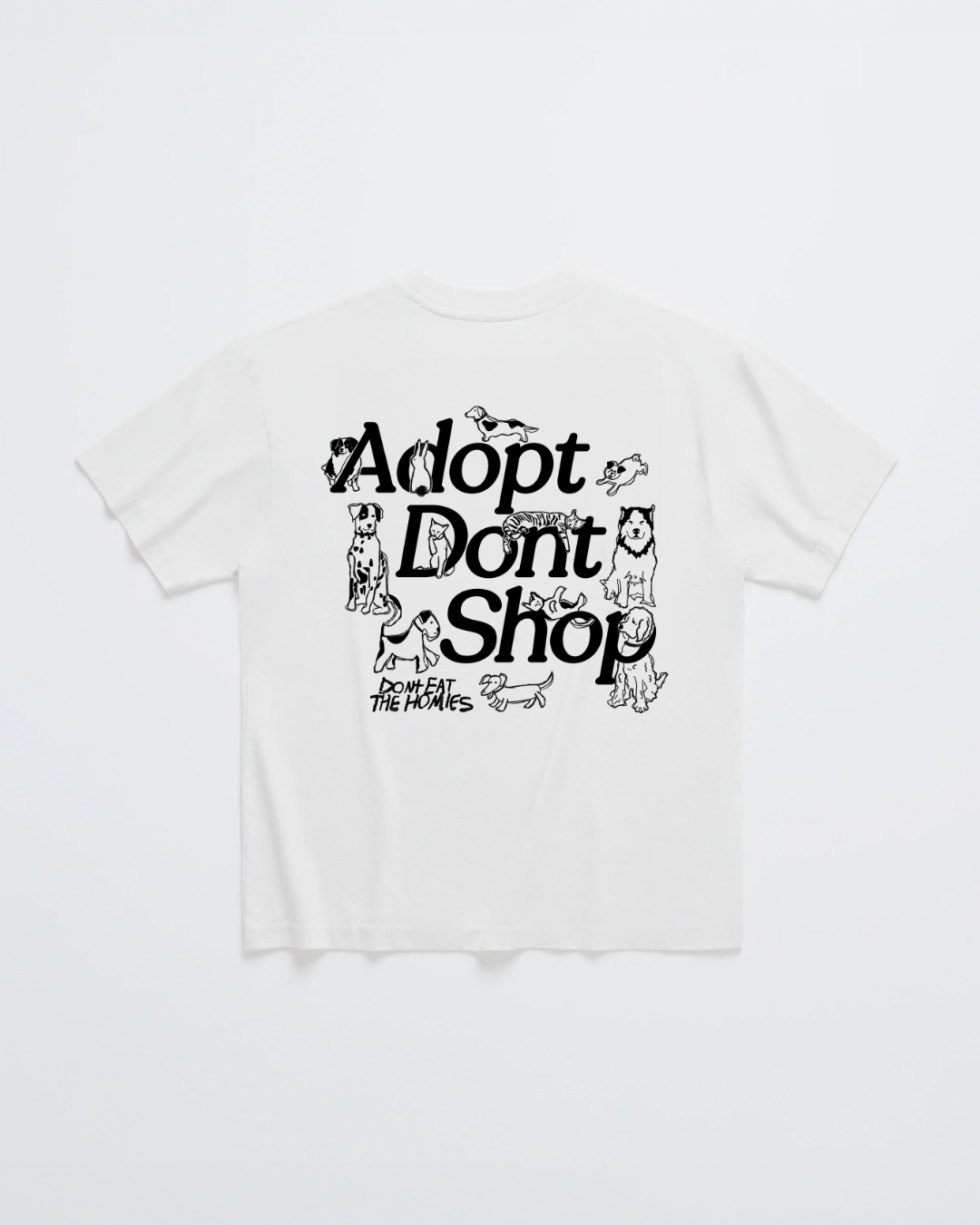 Adopt Dont Shop Tee