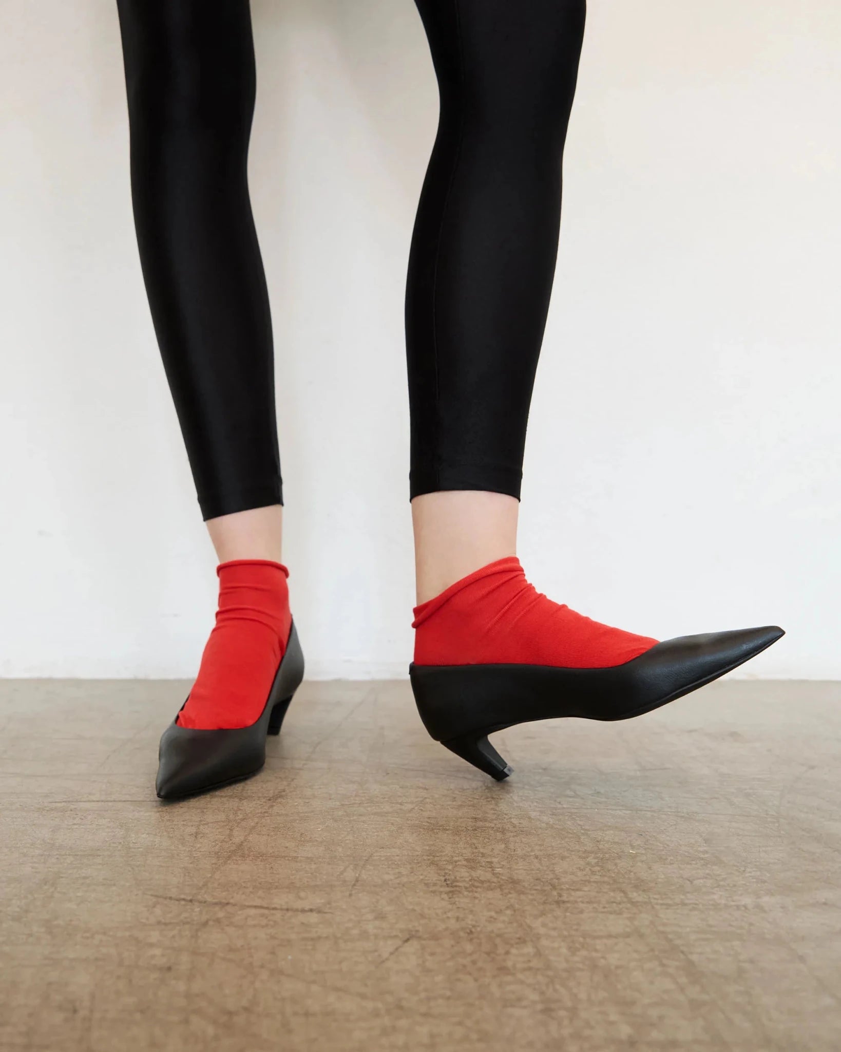 Siren Heels kitten heels style shoes made of grape - based vegan leather - Vegan America