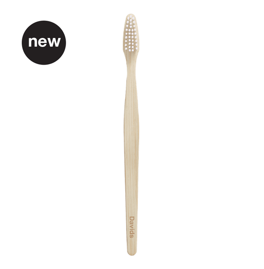 Davids Premium Bamboo Toothbrush | Adult Soft | Single - Vegan America