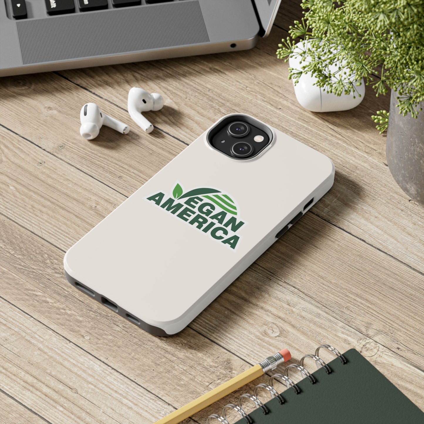 Vegan America Tough Phone Case - Vegan America