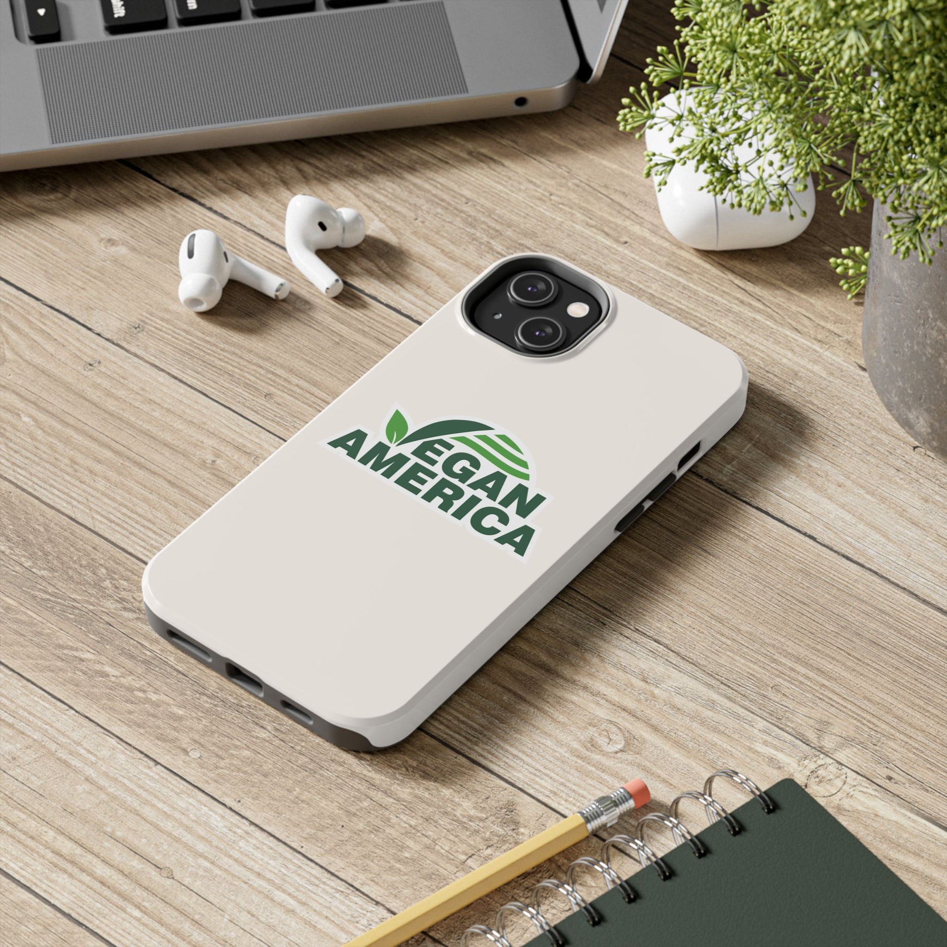 Vegan America Tough Phone Case - Vegan America