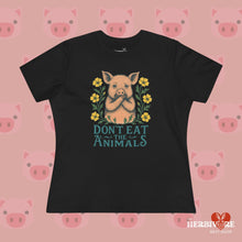 Don't Eat the Animals - Women's Style B&C 6400 - Vegan America