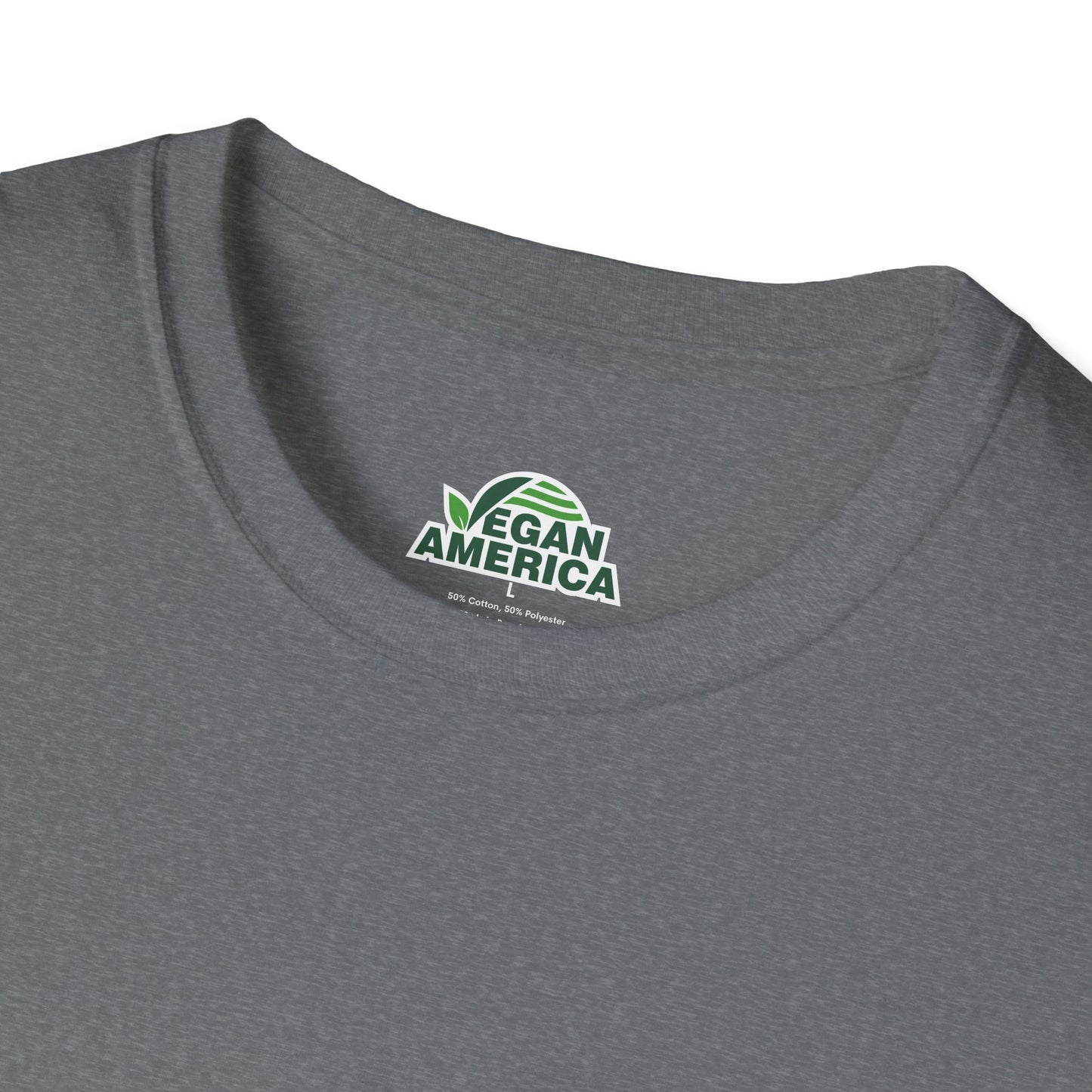 Unisex Vegan America T-Shirt, Eco - Friendly Apparel, Plant - Based Lifestyle Shirt, Perfect Gift for Vegans, Animal Rights Awareness Wear - Vegan America