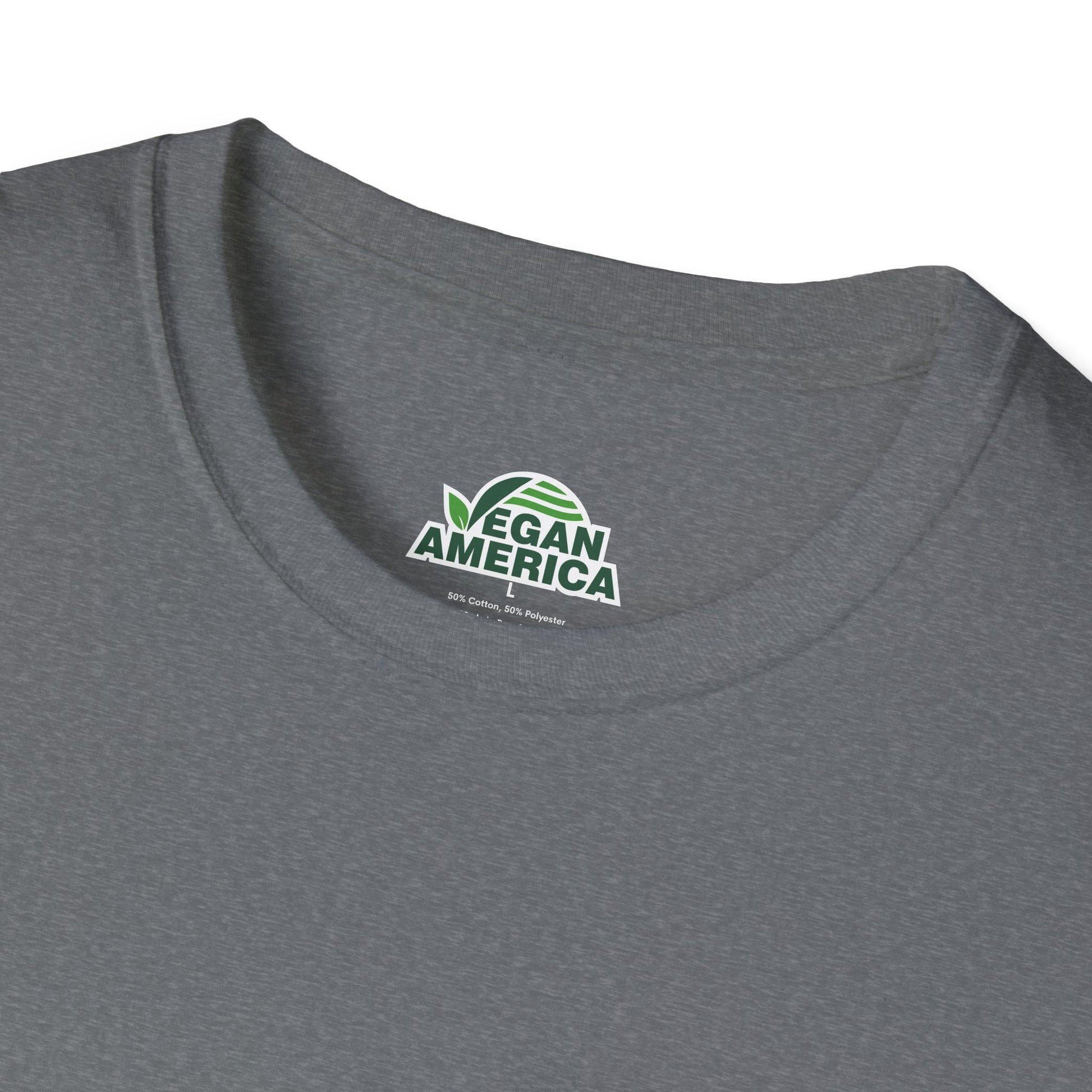 Unisex Vegan America T-Shirt, Eco - Friendly Apparel, Plant - Based Lifestyle Shirt, Perfect Gift for Vegans, Animal Rights Awareness Wear - Vegan America