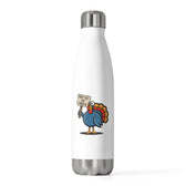 Don't Eat the Turkeys - 20oz Insulated Water Bottle - Vegan America
