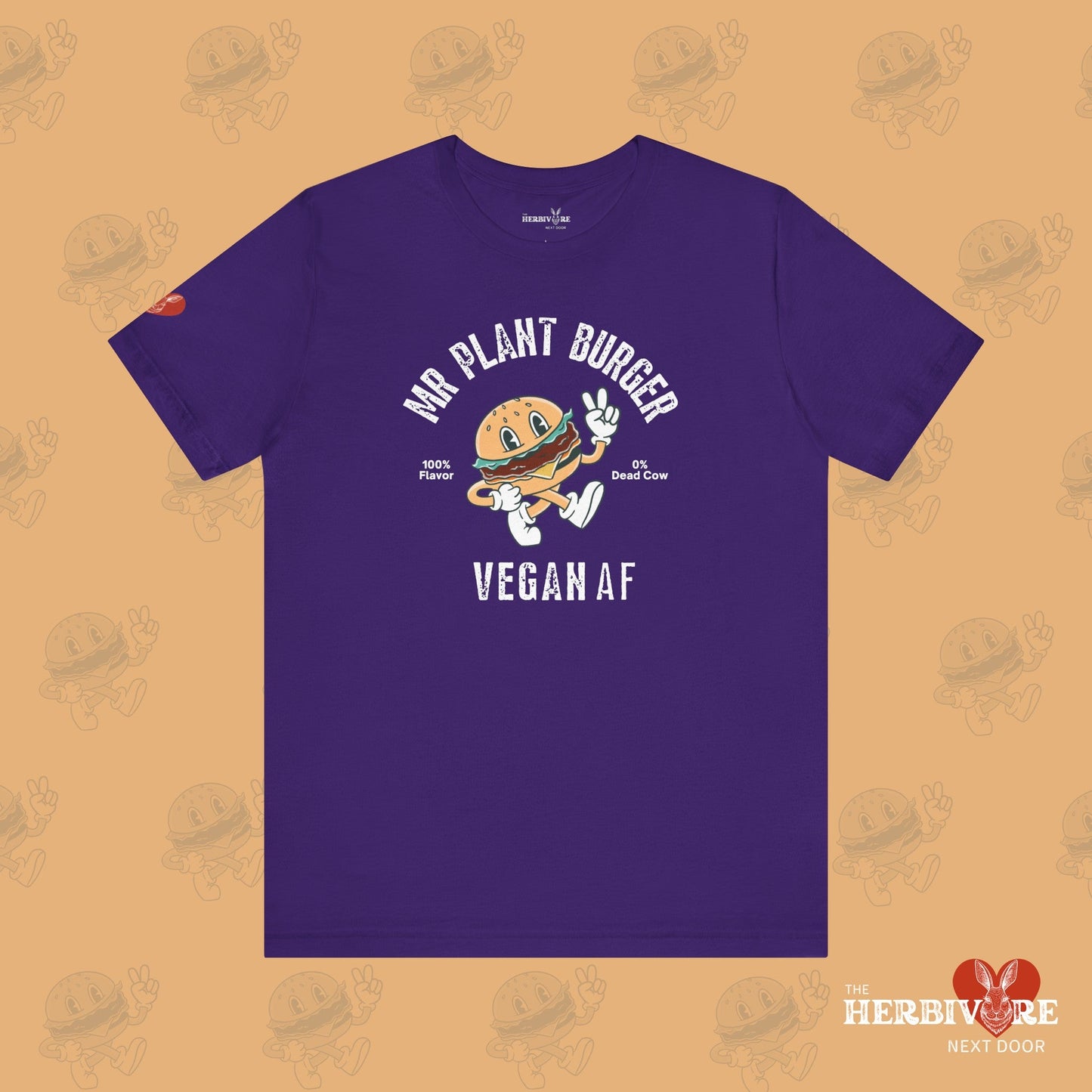 Mr. Plant Burger - Vegan T-Shirt - Vegan America