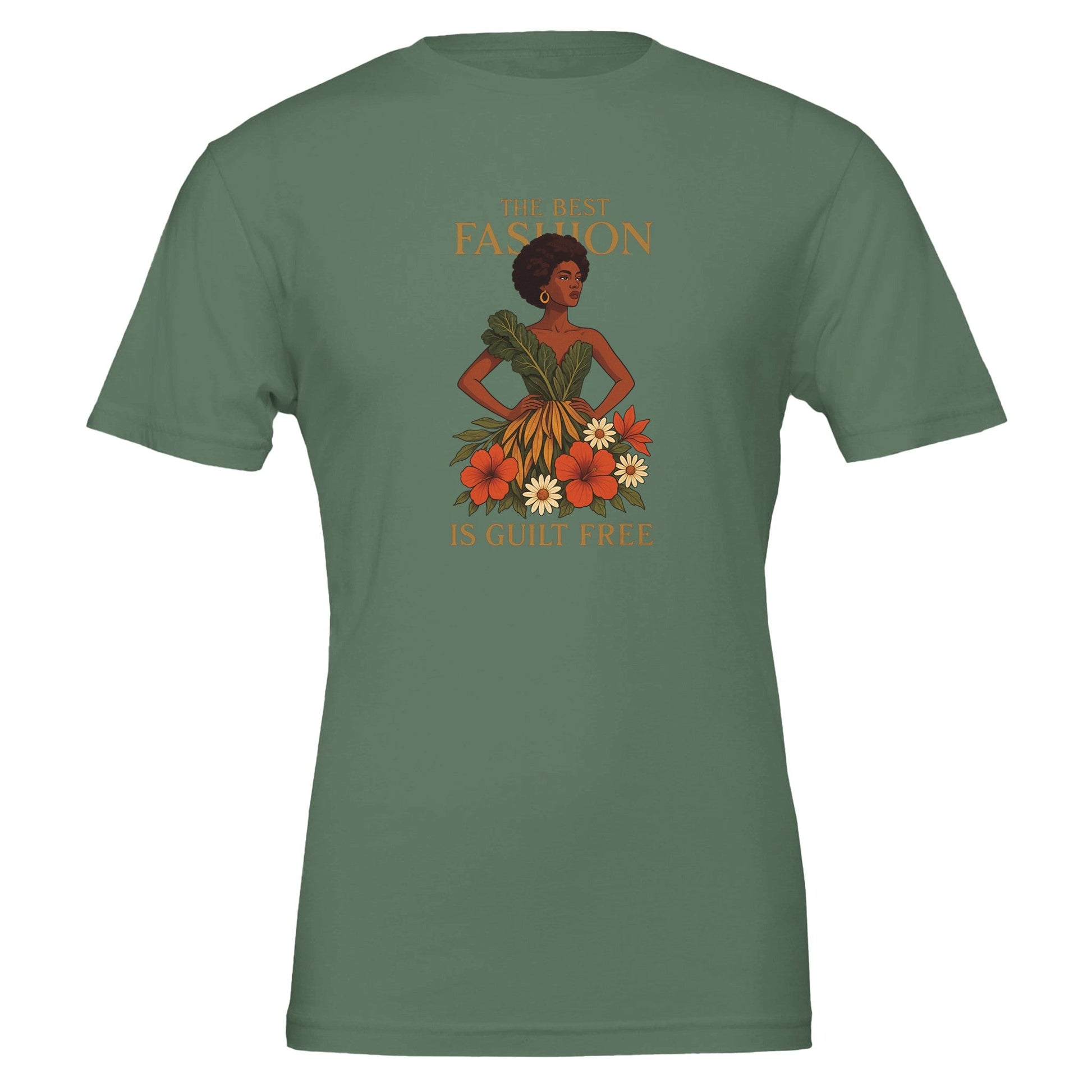 Eco Friendly Premium Tshirt | Guilt Free Fashion (Dark Colors) - Vegan America