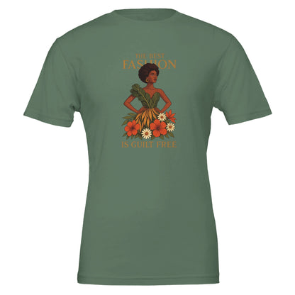 Eco Friendly Premium Tshirt | Guilt Free Fashion (Dark Colors) - Vegan America