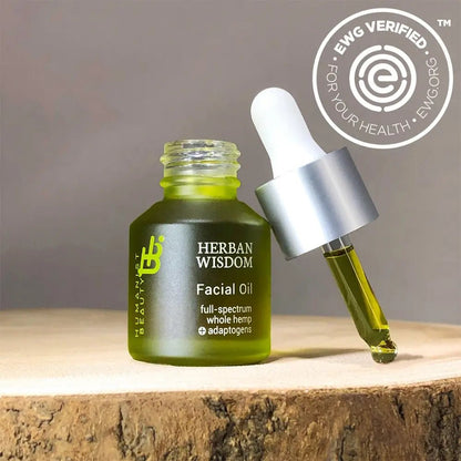 Herban Wisdom® Facial Oil Half Size - Vegan America