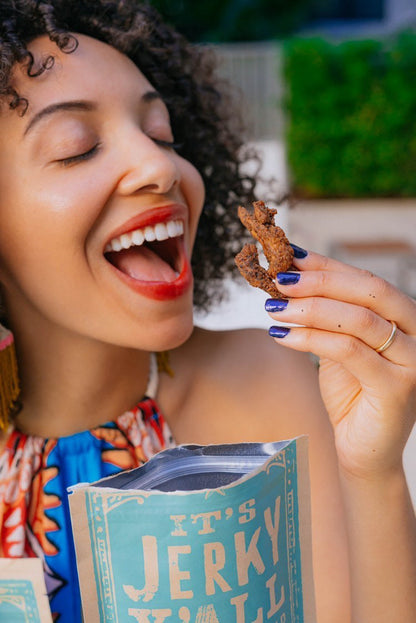 Black Pepper & Sea Salt Jerky | Retail 6-Pack (The Smarter Jerky)