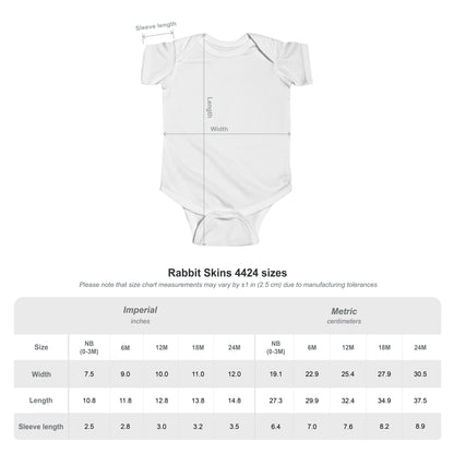 Vegan America Infant Bodysuit – Cute Green Plant Logo Baby Onesie - Vegan America