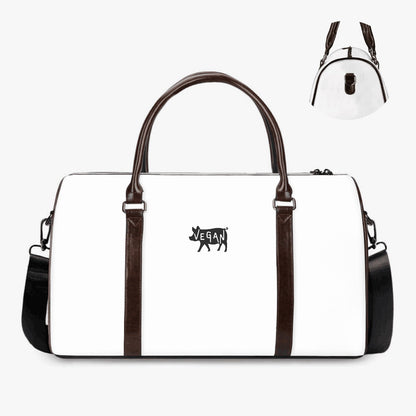VEGAN Faux Leather Travel Duffle Bag