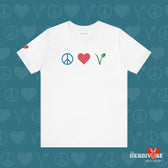 Peace Love Vegan - Unisex - Vegan America