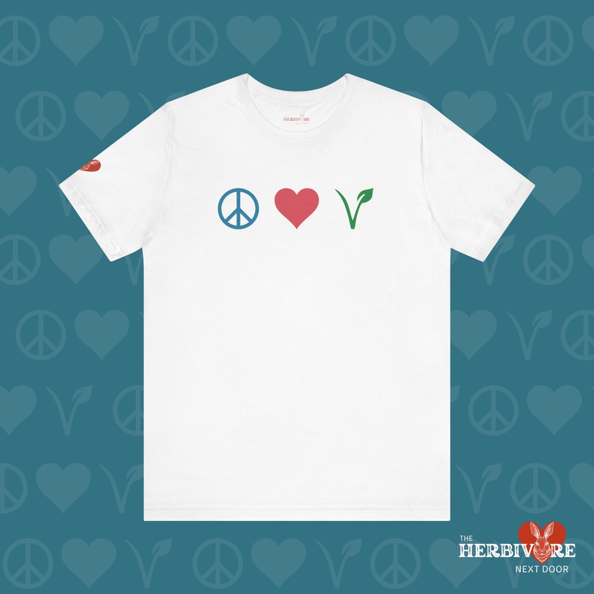 Peace Love Vegan - Unisex - Vegan America